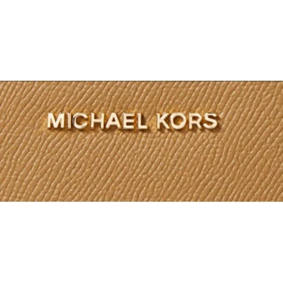 MICHAEL KORS Jet Set Large Husk Leather Multi Function Wristlet Wallet NWT - Picture 4 of 5